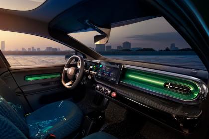 Η Renault αποκάλυψε το εσωτερικό του Twingo E-Tech